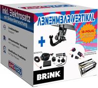 AHK BRINK für Lexus UX 200 / 250H ab 19 vert. abnehmbar + 13-pol BRINK ES SPEZ