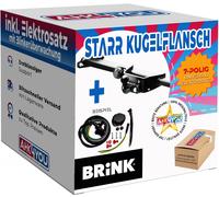 AHK BRINK für Renault Master Bus Kasten 98-03 starr Kugelflansch + 7-pol ES ABE