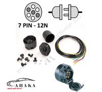 Elektrosatz Anhängerkupplung 7-polig ES7 E-Satz Kabelsatz universal Kappe NEU