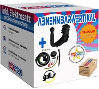 AHK GDW für Nissan Qashqai I 07-14 vert. abnehmbar + 13-pol ES ABE