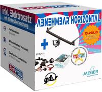 AHK GDW für VW Taigo ab 21 hori. abnehmbar + 13-pol JAEGER STANDARD ES SPEZ