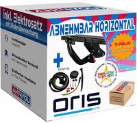 Oris Anhängerkupplung abnehmbar Kugelstange von hinten gesteckt - SUZUKI SX4 S-CROSS