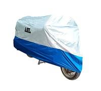 AHL XL Blau Wasserdicht Kälteschutz Regenschutz Staubdicht Faltgarage motorradgarage Motorroller abdeckplane Roller Abdeckung Motorrad abdeckplane Motorradabdeckung