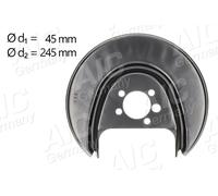 2x Aic Spritzblech Bremsscheibe Hinten Für Vw Polo Audi A1 A2 Skoda Fabia Spritzblech: Vag: 6r0615612d Vag: 6r0615612b Vag: 6r0615612 Vag: 6q061561