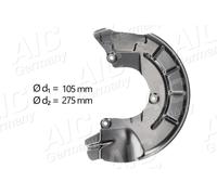 AIC Spritzblech, Bremsscheibe vorne rechts 56069