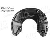 AIC 56174 Splash Panel, brake disc for MERCEDES-BENZ