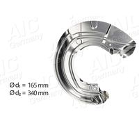 AIC Spritzblech, Bremsscheibe vorne rechts für Bremsscheiben Durchmesser-Ø340mm BMW 34116872082 34116792238 56977