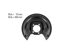 Spritzblech, Bremsscheibe AIC 58262 Original AIC Quality TOYOTA