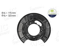 AIC Spritzblech, Bremsscheibe für Bremsscheiben Durchmesser-Ø296mmHinten Links für MERCEDES-BENZ Vito 110 CDI 113 116 122 Viano 2.0 2.2 3.0 4-matic