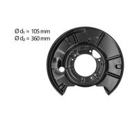 AIC Abdeckblech Ankerblech für MERCEDES-BENZ W220 C215 hinten links 2204230420