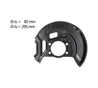 AIC Abdeckblech Ankerblech für NISSAN QASHQAI II KADJAR vorne rechts 411514EA0A