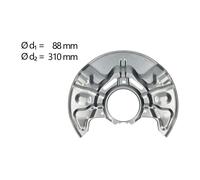 Aic Spritzblech, Bremsscheibe [Hersteller-Nr. 71380] für Toyota