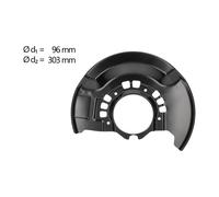 AIC Spritzblech, Bremsscheibe vorne rechts für TOYOTA 47781-42030 71383