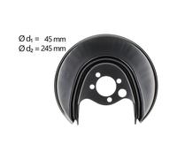 AIC Spritzblech, Bremsscheibe hinten rechts für Bremsscheiben Durchmesser-Ø232mm VW SEAT VAG 6N0615612 56160