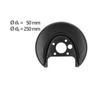 AIC 54704 Splash Panel, brake disc for AUDI,SEAT,SKODA,VW