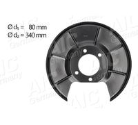 AIC SPRITZBLECH BREMSSCHEIBE ANKERBLECH HINTERACHSE RECHTS für FORD FOCUS