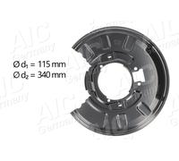 SPRITZBLECH BREMSSCHEIBE ANKERBLECH HINTEN RECHTS passend für BMW 3er E46 X3 E83