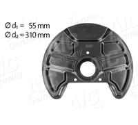 AIC Spritzblech, Bremsscheibe 56418 Vorderachse rechts für Volvo POLARSUN