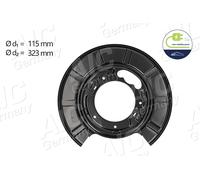 AIC Spritzblech, Bremsscheibe 70790 Hinterachse links für Mercedes
