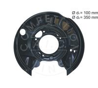 SPRITZBLECH HINTEN RECHTS AIC 55084 - HINTEN RECHTS FÜR MERCEDES C-KLASSE W203