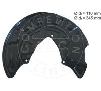 AIC 56143 Splash Panel, brake disc for AUDI,SEAT