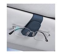 AICEL Sonnenbrillenhalter für Auto-Sonnenblende, Leder-Brillenaufhänger, magnetischer Brillenhalter und Ticketkartenclip, Auto-Innenzubehör, universell für SUV, Pickup-LKW
