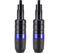 AIMXGBPS Motorrad Sturzschutz für Yamaha Tracer 9 GT 2021-2023, Aluminum Alloy Rahmenschieber Motor Auspuff Schutz Stange Motorrad Protektoren Zubehör,Blue