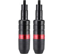 AIMXGBPS Motorrad Sturzschutz für Yamaha Xmax 125 250 300 Xmax Xmax, Aluminum Alloy Rahmenschieber Motor Auspuff Schutz Stange Motorrad Protektoren Zubehör,Red