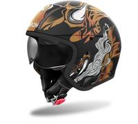 Airoh J110 Oni Jethelm, schwarz-gold, Größe XL