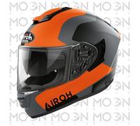 Airoh ST.501 Dock Helm, schwarz-orange, Größe XL für Männer