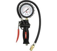 Reifendruckpistole mit Manometer bis 12 bar Reifenfüller Reifendruckprüfer Reifen Prüfer