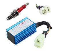 AISEN Racing CDI Steuergerät & Zündkerze für Daelim 125 VC VS VT VL j. 2005 zündbox blackbox Zündung