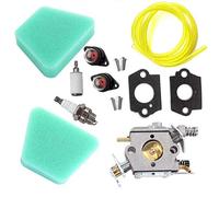 AISEN Vergaser mit Luftfilter Zündkerze für Partner 350 351 370 371 390 420 McCulloch 333 335 338 435 436 440 Poulan 2050 2055 2115 2150 2175 2250 2275