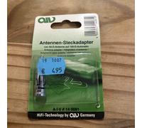 AIV Auto-Antennen-Adapter ISO 150 Ohm, ISO 50 Ohm Passend für: Universal Y52561