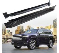 AjaxCat Trittbretter Seitenbrett Set für Toyota Land Cruiser LC300 J300 2021-2024, Seitenschweller mit Halterung, Schweller, rutschfest, robust