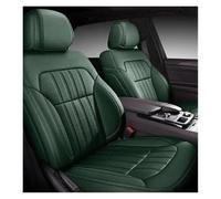AJHJET Autositzbezüge Maßgeschneiderter Autositzbezug Schonbezüge | SUV Komplettset Aus Perforiertem Echtleder Für Verschiedene Automodelle(Green set,5seats)
