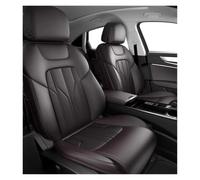 AJHJET Autositzbezüge Passgenauer Auto-Vollsitzbezug Schonbezüge | Luxus-Limousine SUV Perforiertes Echtleder Für Modelle(Black set-1,5seats)