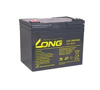 Akku Batterie Long U1-36NE 12V 36Ah AGM Blei wie 34Ah 41Ah Accu wartungsfrei