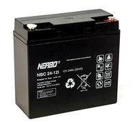 AKKU BATTERIE NERBO NBC 24-12i 12V 24Ah GOLFCADDY MOOVER BOOT SCOOTER ELEKTROMOBIL ROLLSTUHL ZYKLENTYP