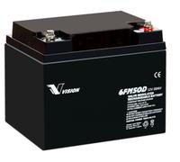 AKKU Batterie Vision 6FM50D 12V 50Ah GOLFCADDY MOOVER Boot Scooter Elektromobil Rollstuhl ZYKLENTYP