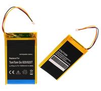 Akku für Tomtom Go 520 520T 530 630 630T 720 720T 730 730T 740 920 920T 930T Live Traffic Navigation Navi Accu Batterie, 1300 mAh, 3,7V, Li-Polymer VF8