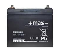 Akku kompatibel 107-36P 12V 36Ah AGM Blei wie 38Ah 39Ah 40Ah 41Ah Accu zyklisch