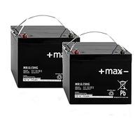 Akku kompatibel Meyra Ortopedia Cityliner 415 2x 12V 75Ah Elektromobil E Scooter