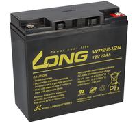 Kung Long WP22-12N 12V 22Ah Batterie AGM Blei Akku wartungsfrei zyklisch