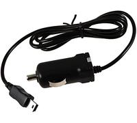 akku-net KfZ-Ladekabel mit integr. TMC-Antenne 12-24V für Becker Traffic Assist Z113 mit Mini-USB, 12-24V