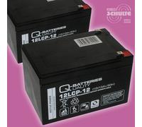 Akku Satz 36V Batterien für Elektroroller Rolektro BT 250, 3 x 12V 13Ah Blei AGM