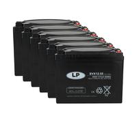 Akku-Satz 72V 55Ah passend für Kabinenroller | 6× 12V AGM