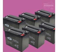 Akku-Satz EVX12-55 72V 55Ah (C20) AGM-Gel Batterie für Econelo F1