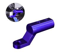 AKLOSIPY Motorrad-Rückspiegel-Verlängerungshalterung, Multifunktionale Telefonhalterung aus CNC-Aluminiumlegierung für Motorräder, Geländefahrzeuge und Motorroller, Rot (BLUE)