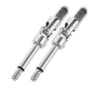 AKOOSY 2 Stück Hydraulik Wagenheber Ersatzteile Vierkant Kardangelenk Gelenkwelle für Anhängerheber mit Absenkgeschwindigkeitsregelung und Kompakter Horizontal Bauweise